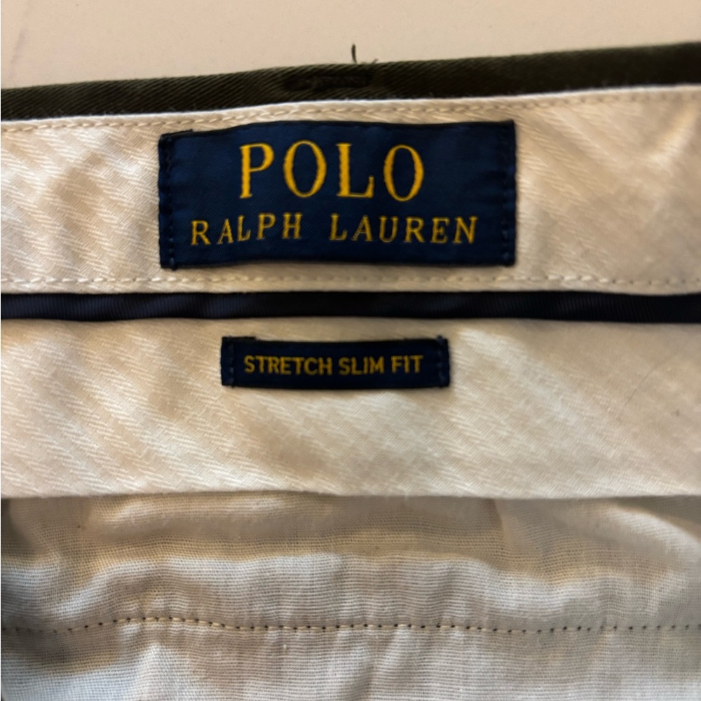 Polo Ralph Lauren Dark Green Chinos - Picture 4 of 7